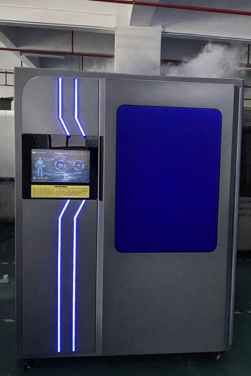 The whole-body cryotherapy chamber