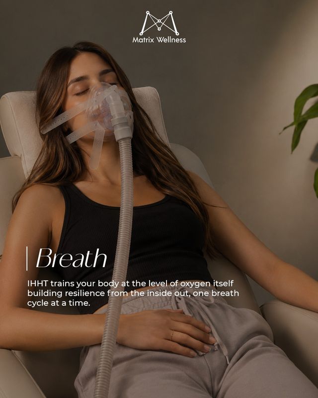 Oxygen therapy and breathwork at Matrix Wellness